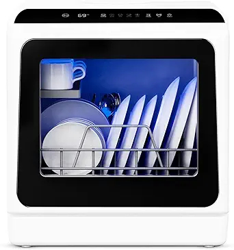 Forsure Countertop Portable Compact Dish Washer and Sterilizer